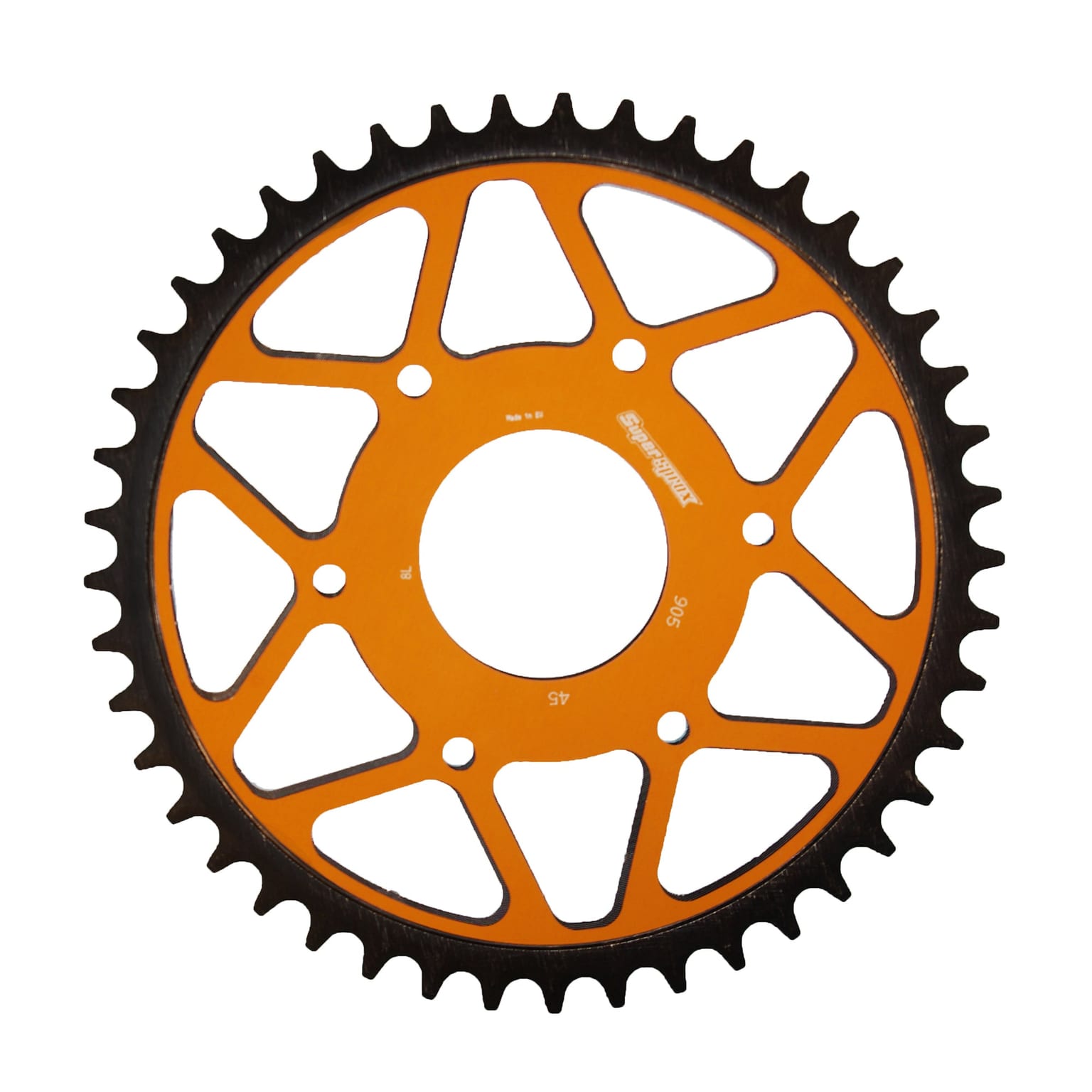 SuperSprox steel sprocket with orange alloy insert RFA-905-45 JTR 890-45 - Image 1