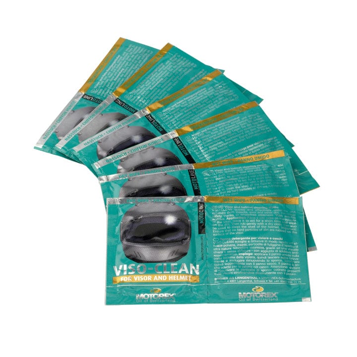 Motorex Viso-Clean Wipes - Pack of 6 - Image 1