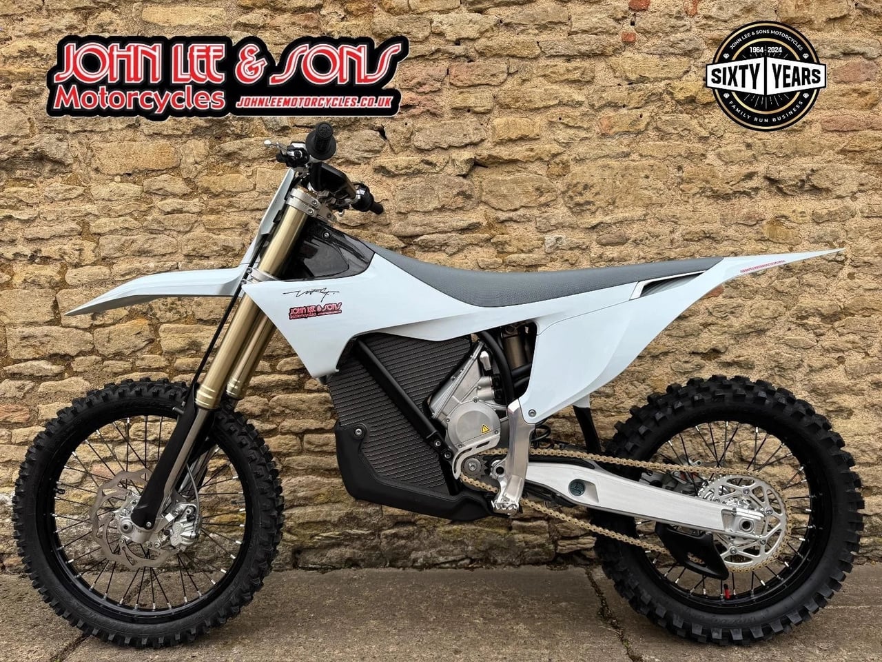 Stark Varg MX 1.2 Motocross Bike 80HP, White, New 2026 Model, In Stock & Ready