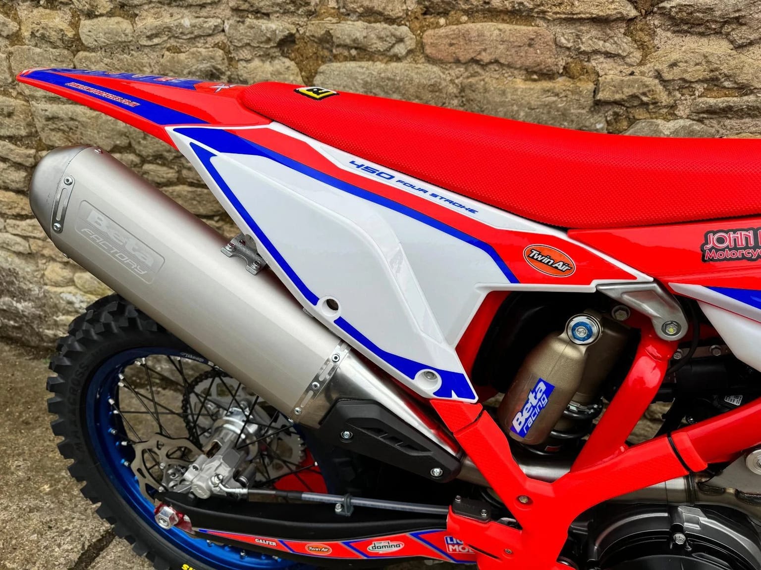 Beta RX450 4T Motocross Bike, 2025 Model, One Previous Owner, Never Ridden - Image 9