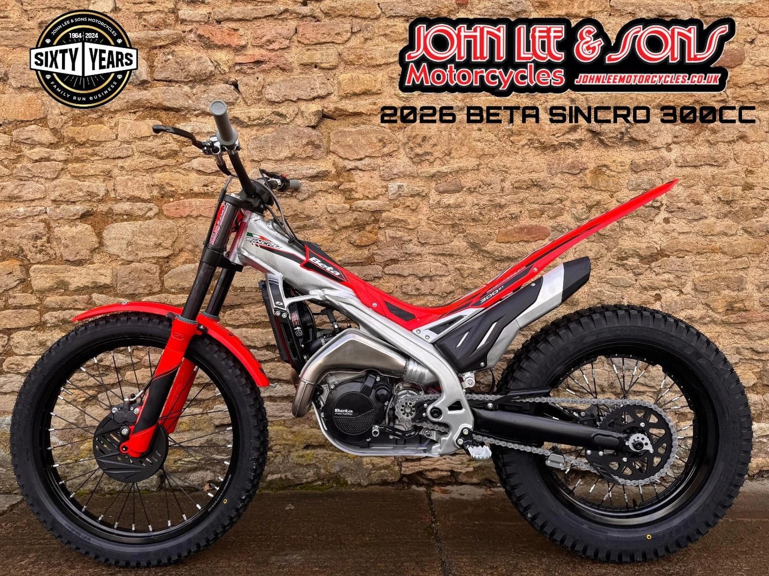 Beta Sincro 300cc Trials Bike, Brand New 2026 Model, In Stock & Ready Today - Image 1