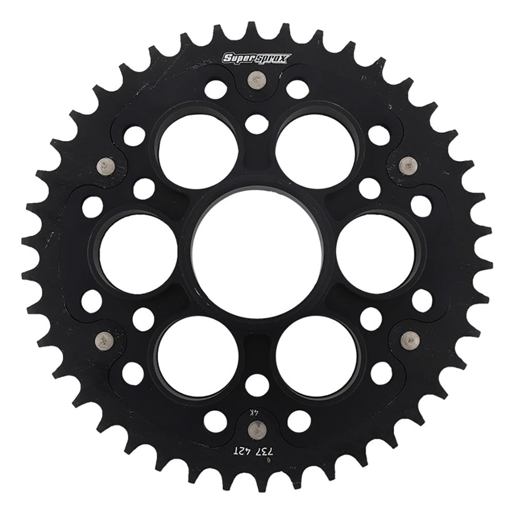 SuperSprox Rear Edge Sprocket Ducati RSA-737_525-42-BLK *525 chain conversion* - Image 1