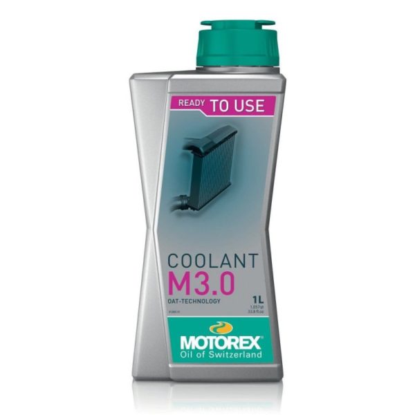 MOTOREX COOLANT M3.0 OAT READY MIXED 1LTR